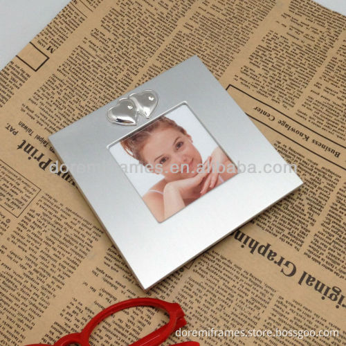 Unique aluminum 3.5x3.5 photo frame